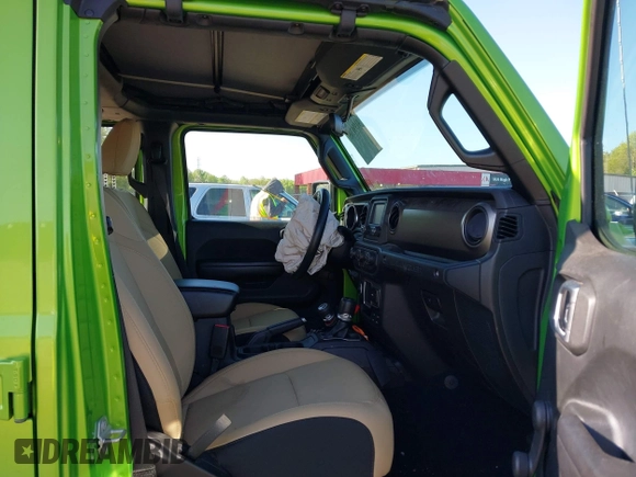 2018 Jeep Wrangler Unlimited Sport S z VIN 1C4HJXDG8JW287876, wystawiony jako IAAI lot #41990385 z przebiegiem 43 420 mil mil oraz . Historia ofert i sprzedaży dostępna na DreamBid. Obrazek 5.