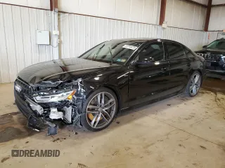 2018 Audi S6 Prestige with VIN WAUHFAFCXJN105218, listed as a Copart auction lot 51214475 with 56,996 mi miles and Salvage Title. Bid and sale history available at carsss.com. Image 1.