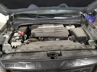 2020 Nissan Titan SL с VIN 1N6AA1EDXLN503963, выставлен на аукционе Copart как лот 56694005 с пробегом 61 341 миль миль и Списание • Salvage title. История ставок и продаж доступна на DreamBid. Изображение 11.