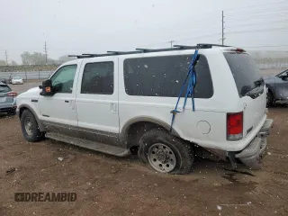 2001 Ford Excursion Limited z VIN 1FMNU42F01ED72943, wystawiony jako Copart lot #53872445 z przebiegiem 195 219 mil mil oraz Szkoda całkowita • Salvage title. Historia ofert i sprzedaży dostępna na DreamBid. Obrazek 2.