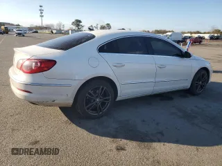 2012 Volkswagen CC Sport PZEV with VIN WVWNP7AN4CE521511, listed as a Copart auction lot 46546405 with 154,756 mi miles and Clean Title. Bid and sale history available at carsss.com. Image 3.