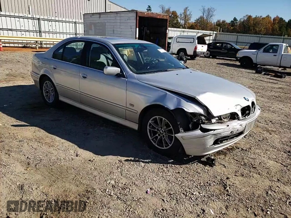 2003 BMW 5 Series 525iA with VIN WBADT434X3G024331, listed as a Copart auction lot 77311334 with 246,822 mi miles and Salvage Title. Bid and sale history available at carsss.com. Image 11.