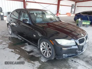 2011 BMW 3 Series 328i xDrive with VIN WBAPK5C52BA656871, listed as a IAAI auction lot 41990593 with 152,452 mi miles. Bid and sale history available at carsss.com. Image 1.