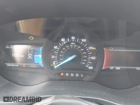 2018 Ford Fusion SE with VIN 3FA6P0H74JR125727, listed as a IAAI auction lot 41661939 with 100,446 mi miles. Bid and sale history available at carsss.com. Image 7.