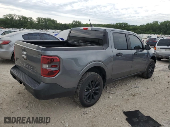 2024 Ford Maverick XLT with VIN 3FTTW8H3XRRA80896, listed as a Copart auction lot 59260445 with 25,629 mi miles and Salvage title. Bid and sale history available at DreamBid. Image 3.
