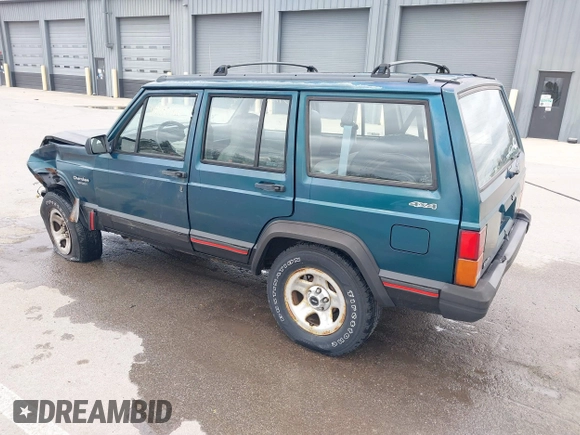 1996 Jeep Cherokee Sport with VIN 1J4FJ68S5TL235507, listed as a IAAI auction lot 41834736 with 174,634 mi miles. Bid and sale history available at carsss.com. Image 3.