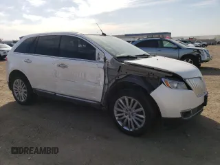 2011 Lincoln MKX with VIN 2LMDJ8JK1BBJ17763, listed as a Copart auction lot 48545565 with 131,032 mi miles and Salvage Title. Bid and sale history available at carsss.com. Image 4.