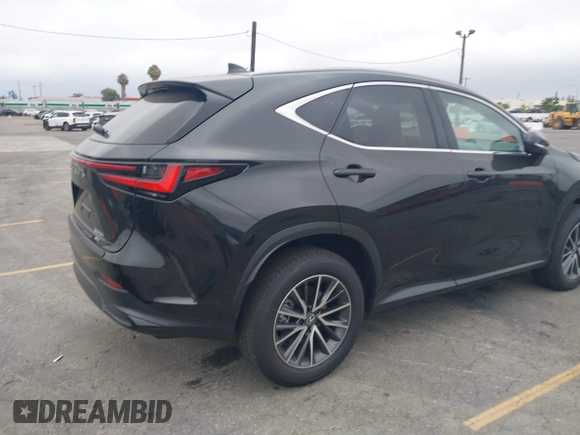 2025 Lexus NX 350h with VIN 2T2AKCEZ4SC040898, listed as a IAAI auction lot 42779728 with 6,475 mi miles and . Bid and sale history available at DreamBid. Image 4.