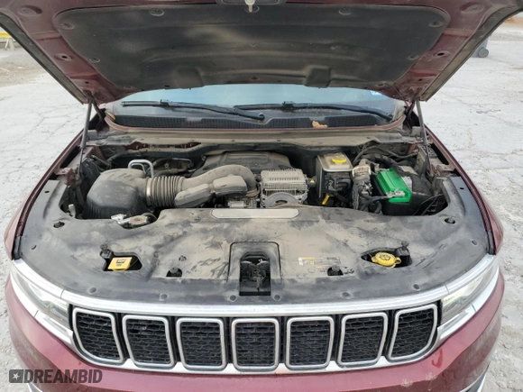 2022 Jeep Wagoneer Series II with VIN 1C4SJVBT1NS137650, listed as a Copart auction lot 49743155 with 89,106 mi miles and Salvage Title. Bid and sale history available at carsss.com. Image 13.
