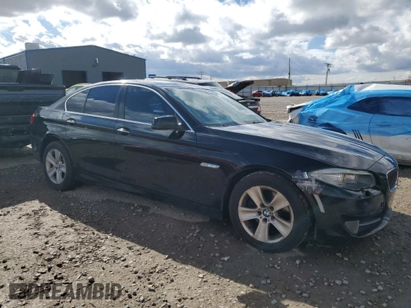 2011 BMW 5 Series 528i with VIN WBAFR1C53BC736751, listed as a Copart auction lot 54862565 with 154,809 mi miles and Clean Title. Bid and sale history available at carsss.com. Image 4.