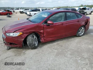 2018 Ford Fusion SE z VIN 3FA6P0HD3JR130892, wystawiony jako Copart lot #55476715 z przebiegiem 96 975 mil mil oraz Czysty tytuł • Clean title. Historia ofert i sprzedaży dostępna na DreamBid. Obrazek 1.