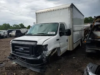 2023 Ford Econoline Cargo with VIN 1FDWE3FN6PDD30837, listed as a Copart auction lot 62946425 with 44,374 mi miles and Salvage title. Bid and sale history available at DreamBid. Image 1.