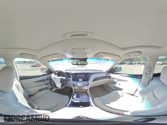 2013 Infiniti M37 with VIN JN1BY1AP2DM510404, listed as a Copart auction lot 76295144 with 134,586 mi miles and Salvage Title. Bid and sale history available at carsss.com. Image 13.