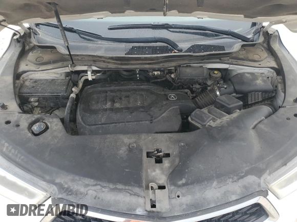 2017 Acura MDX Advance with VIN 5FRYD4H88HB032716, listed as a Copart auction lot 54551095 with 210,131 mi miles and Clean Title. Bid and sale history available at DreamBid. Image 12.
