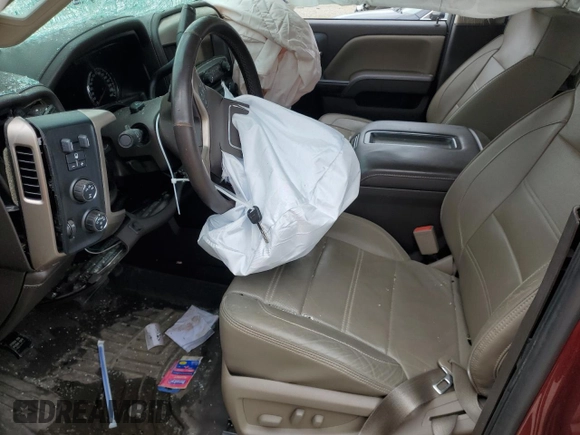 2015 GMC Sierra 2500HD Denali z VIN 1GT120E81FF157605, wystawiony jako Copart lot #48822405 z przebiegiem 135 338 mil mil oraz Szkoda całkowita • Salvage title. Historia ofert i sprzedaży dostępna na DreamBid. Obrazek 7.