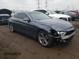 2016 BMW 4 Series 428i xDrive with VIN WBA3N9C50GK249856, listed as a Copart auction lot 57449925 with 87,532 mi miles and Salvage title. Bid and sale history available at DreamBid. Image 4.