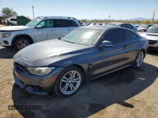 2014 BMW 4 Series 435i with VIN WBA3R1C50EF729259, listed as a Copart auction lot 53915045 with 125,625 mi miles and Clean Title. Bid and sale history available at carsss.com. Image 1.