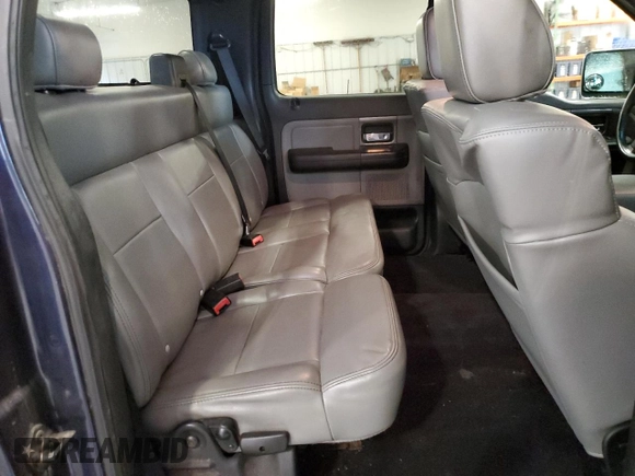 2006 Ford F-150 XLT with VIN 1FTPW14596FA25798, listed as a Copart auction lot 62671295 with 135,903 mi miles and Salvage title. Bid and sale history available at DreamBid. Image 10.