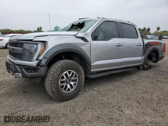 2021 Ford F-150 Raptor with VIN 1FTFW1RG8MFC30581, listed as a Copart auction lot 88080855 with 47,480 mi miles and Non Repairable. Bid and sale history available at carsss.com. Image 1.