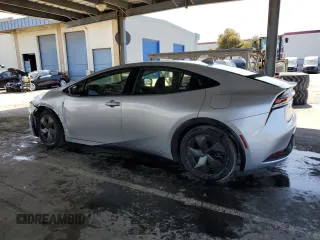 2024 Toyota Prius LE with VIN JTDACAAU0R3022627, listed as a Copart auction lot 52448545 with 24,546 mi miles and Salvage Title. Bid and sale history available at carsss.com. Image 2.