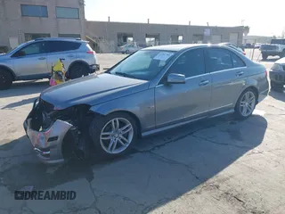 2012 Mercedes-Benz C-Class C 250 Sport with VIN WDDGF4HB2CA636370, listed as a IAAI auction lot 41947361 with 124,959 mi miles. Bid and sale history available at carsss.com. Image 18.