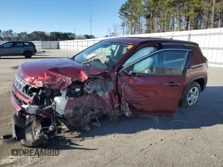 2022 Jeep Compass Sport с VIN 3C4NJDAB3NT215599, выставлен на аукционе Copart как лот 86725414 с пробегом 38 298 миль миль и Списание • Salvage title. История ставок и продаж доступна на DreamBid. Изображение 1.