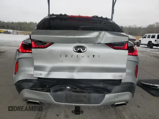 2022 Infiniti QX55 Sensory with VIN 3PCAJ5L38NF104121, listed as a Copart auction lot 86705454 with 53,042 mi miles and Salvage title. Bid and sale history available at DreamBid. Image 6.
