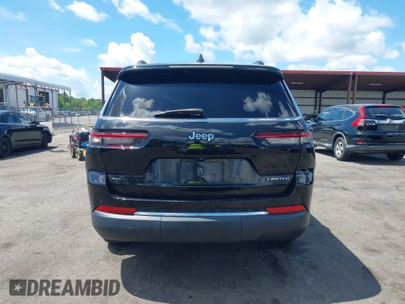 2021 Jeep Grand Cherokee Limited with VIN 1C4RJJBGXM8126684, listed as a IAAI auction lot 42664079 with 54,504 mi miles and . Bid and sale history available at DreamBid. Image 17.