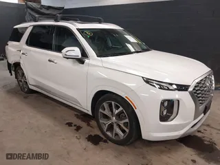 2022 Hyundai Palisade Ultimate Calligraphy with VIN KM8R5DHE4NU419979, listed as a IAAI auction lot 41198311 with 37,301 mi miles. Bid and sale history available at carsss.com. Image 1.