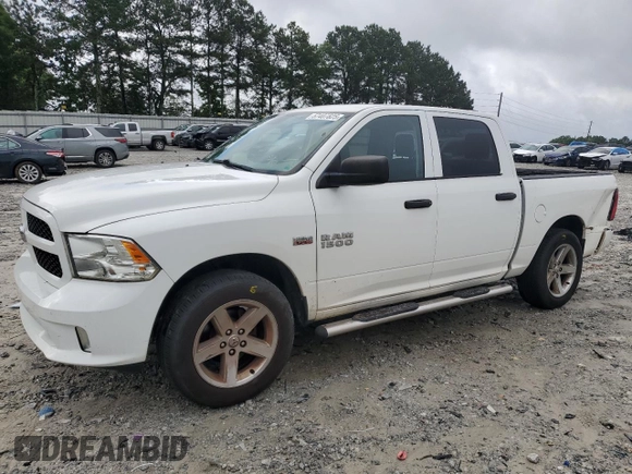 2014 Ram 1500 Express with VIN 1C6RR7KT7ES195594, listed as a Copart auction lot 57407825 with 290,996 mi miles and Salvage title. Bid and sale history available at DreamBid. Image 1.