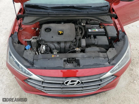 2020 Hyundai Elantra SEL with VIN 5NPD84LFXLH540951, listed as a Copart auction lot 45694925 with 84,635 mi miles and Non Repairable. Bid and sale history available at carsss.com. Image 11.