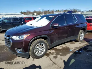 2018 Chevrolet Traverse LT Cloth with VIN 1GNERGKW3JJ115720, listed as a Copart auction lot 42773384 with 81,785 mi miles. Bid and sale history available at carsss.com. Image 1.