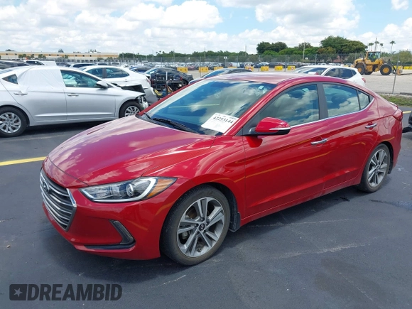 2017 Hyundai Elantra Value Edition z VIN KMHD84LF4HU073311, wystawiony jako IAAI lot #42253144 z przebiegiem 38 127 mil mil oraz . Historia ofert i sprzedaży dostępna na DreamBid. Obrazek 2.