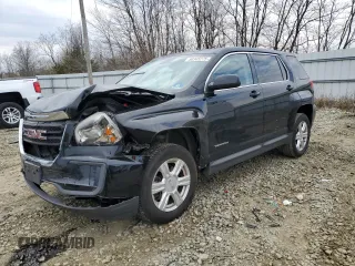 2016 GMC Terrain SLE with VIN 2GKFLSEK6G6262666, listed as a Copart auction lot 50345275 with 93,227 mi miles and Salvage Title. Bid and sale history available at carsss.com. Image 1.