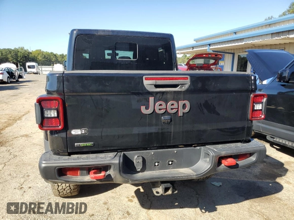 2021 Jeep Gladiator Rubicon с VIN 1C6JJTBM6ML522405, выставлен на аукционе Copart как лот 73880024 с пробегом Не указан миль и На запчасти • Non repairable. История ставок и продаж доступна на DreamBid. Изображение 6.