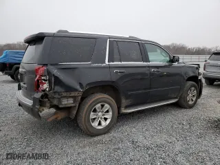 2017 Chevrolet Tahoe Premier with VIN 1GNSCCKC8HR264753, listed as a Copart auction lot 41827825 with 129,187 mi miles and Salvage Title. Bid and sale history available at carsss.com. Image 3.