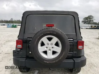2018 Jeep Wrangler JK Unlimited Sport S with VIN 1C4BJWDG2JL859963, listed as a Copart auction lot 51613135 with 63,746 mi miles and Salvage Title. Bid and sale history available at carsss.com. Image 6.