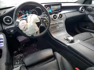 2020 Mercedes-Benz C 300 with VIN 55SWF8EB2LU328929, listed as a Copart auction lot 87035954 with 31,709 mi miles and Salvage title. Bid and sale history available at DreamBid. Image 8.