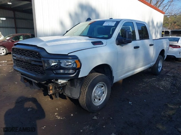2024 Ram 2500 Tradesman with VIN 3C6UR4CJ5RG210774, listed as a IAAI auction lot 41417352 with 2,376 mi miles. Bid and sale history available at carsss.com. Image 2.