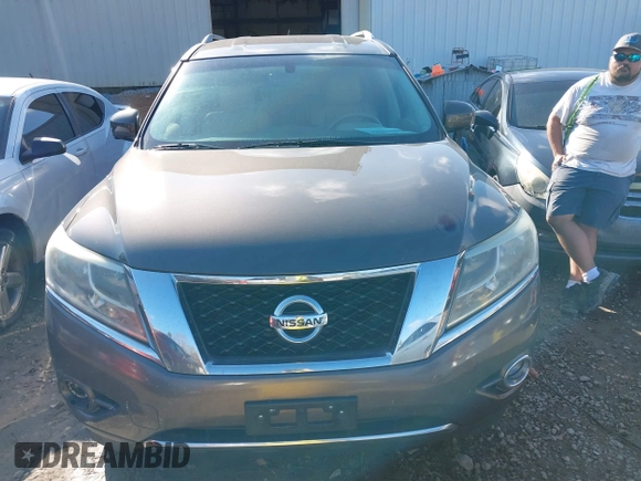 2015 Nissan Pathfinder SV z VIN 5N1AR2MN2FC720690, wystawiony jako IAAI lot #41529514 z przebiegiem 114 143 mil mil oraz . Historia ofert i sprzedaży dostępna na DreamBid. Obrazek 12.