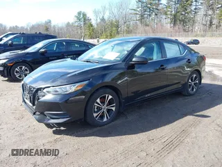 2022 Nissan Sentra SV z VIN 3N1AB8CV0NY317183, wystawiony jako IAAI lot #41701565 z przebiegiem 54 913 mil mil oraz . Historia ofert i sprzedaży dostępna na DreamBid. Obrazek 2.