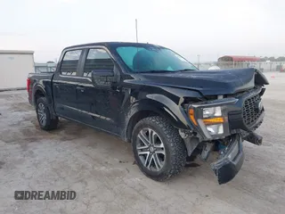 2023 Ford F-150 XL with VIN 1FTEW1CP0PKE36512, listed as a IAAI auction lot 42260269 with 34,312 mi miles and . Bid and sale history available at DreamBid. Image 1.