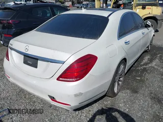 2017 Mercedes-Benz S 550 with VIN WDDUG8CB7HA298731, listed as a IAAI auction lot 41627247 with Not Provided miles and . Bid and sale history available at carsss.com. Image 4.