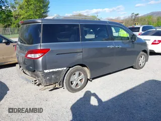 2017 Nissan Quest SV z VIN JN8AE2KP1H9167796, wystawiony jako IAAI lot #42048552 z przebiegiem 129 372 mil mil oraz . Historia ofert i sprzedaży dostępna na DreamBid. Obrazek 4.