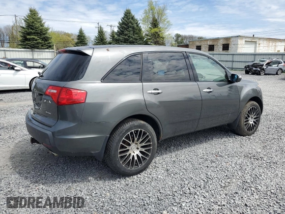 2007 Acura MDX Tech Pkg with VIN 2HNYD28317H523240, listed as a Copart auction lot 55275295 with 205,768 mi miles and Clean Title. Bid and sale history available at carsss.com. Image 3.