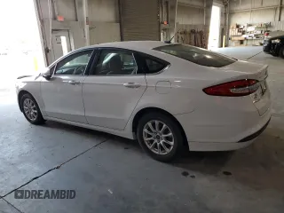 2018 Ford Fusion S with VIN 3FA6P0G77JR231901, listed as a Copart auction lot 44007734 with 162,317 mi miles and Salvage Title. Bid and sale history available at carsss.com. Image 2.