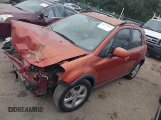 2007 Suzuki SX4 with VIN JS2YB413175102794, listed as a IAAI auction lot 41579834 with 125,185 mi miles. Bid and sale history available at carsss.com. Image 2.
