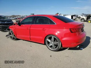2015 Audi A3 2.0T Premium Plus with VIN WAUEFGFF5F1026327, listed as a Copart auction lot 47409745 with 101,997 mi miles and Salvage Title. Bid and sale history available at carsss.com. Image 2.