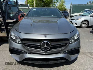 2018 Mercedes-Benz E-Class AMG E 63 S with VIN WDDZF8KB8JA286605, listed as a IAAI auction lot 42166486 with 53,430 mi miles. Bid and sale history available at carsss.com. Image 12.