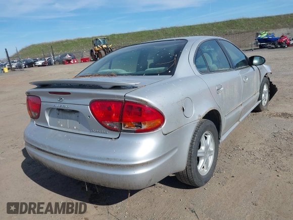 2003 Oldsmobile Alero GL1 with VIN 1G3NL52F33C218996, listed as a IAAI auction lot 41548938 with 75,639 mi miles and . Bid and sale history available at DreamBid. Image 4.